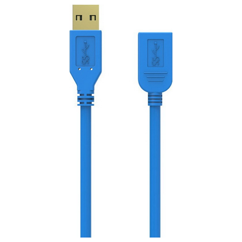 A large main feature product image of Simplecom CA312 1.2M USB 3.0 SuperSpeed Extension Cable