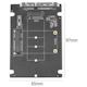 A small tile product image of Simplecom SA207 mSATA + M.2 (NGFF) to SATA 2 In 1 Combo Adapter