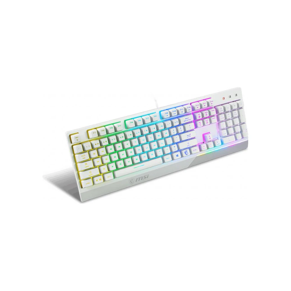 Buy Now | MSI Vigor GK30 RGB Gaming Keyboard White | PLE Computers vigor gk30 white