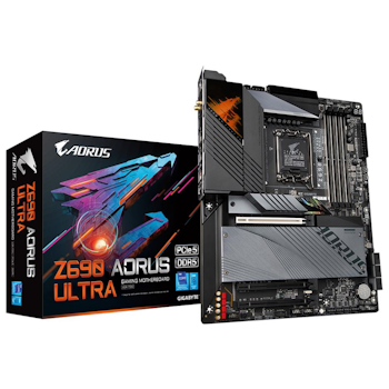 Product image of Gigabyte Z690 Aorus Ultra LGA1700 ATX Desktop Motherboard - Click for product page of Gigabyte Z690 Aorus Ultra LGA1700 ATX Desktop Motherboard