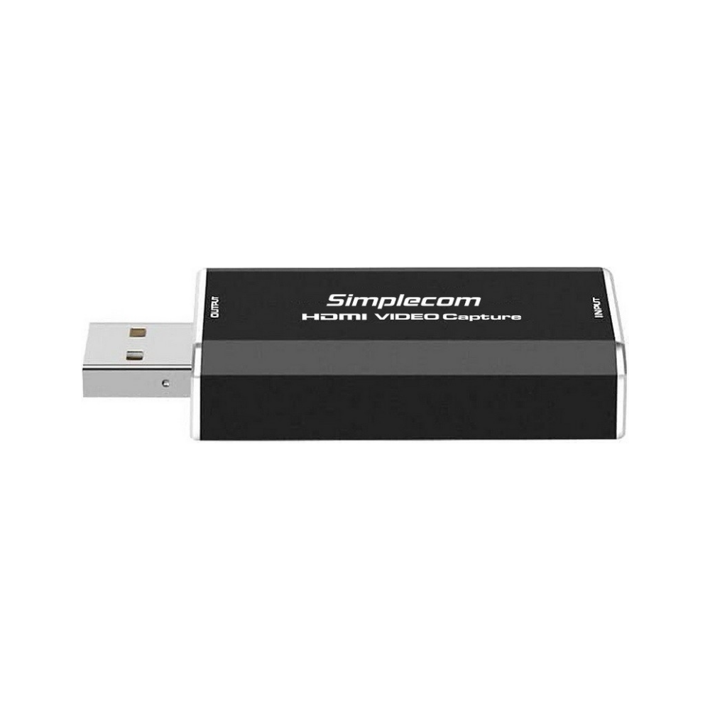 A large main feature product image of Simplecom DA315 HDMI to USB 2.0 Video Capture Card