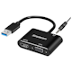 A small tile product image of Simplecom DA316A USB to HDMI/VGA Adapter with 3.5mm Audio