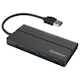 A small tile product image of Simplecom CH329 Portable 4 Port USB 3.2 Gen1 (USB 3.0) 5Gbps Hub with Cable Storage