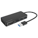 A product image of Simplecom CH368 3 Port USB 3.0 Hub with Card Reader