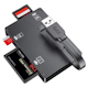 A small tile product image of Simplecom CR309 3 Slot USB 3.0 Card Reader with Card Storage Case