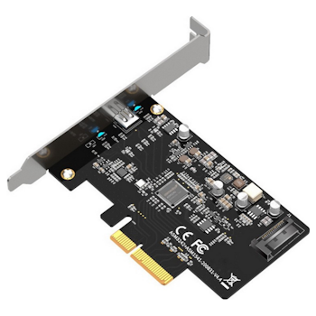 Product image of Simplecom EC318 PCIe x4 to USB-C 3.2 Gen2x2 Expansion Card - Click for product page of Simplecom EC318 PCIe x4 to USB-C 3.2 Gen2x2 Expansion Card