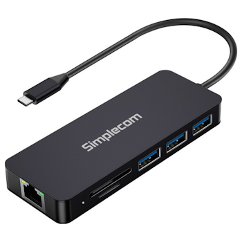Product image of Simplecom CHN580 Aluminium 8-in-1 USB-C Multiport Hub Adapter - Click for product page of Simplecom CHN580 Aluminium 8-in-1 USB-C Multiport Hub Adapter