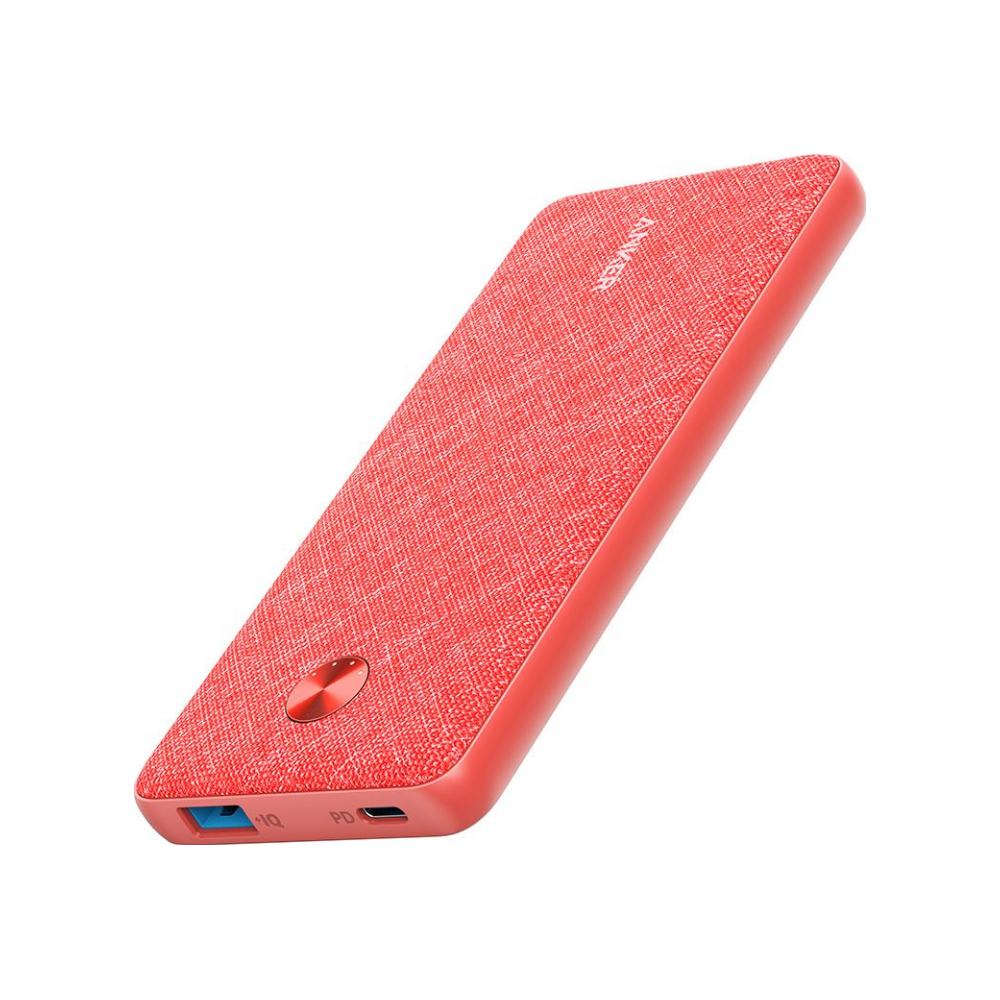 A large main feature product image of ANKER PowerCore III Sense 10K - Pink Fabric