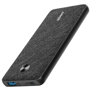 Product image of ANKER PowerCore Metro Slim 10000 PD - Black Fabric - Click for product page of ANKER PowerCore Metro Slim 10000 PD - Black Fabric