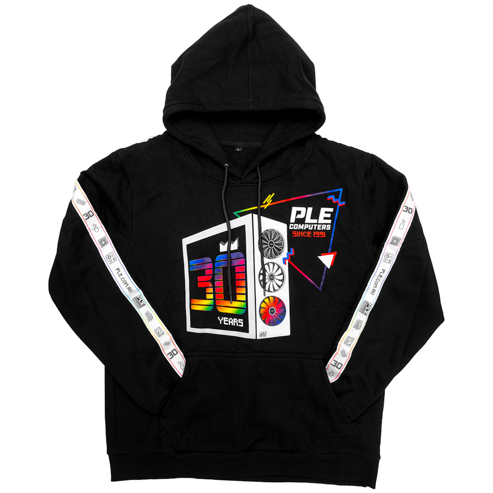 A large main feature product image of PLE Hoodie 30th Anniversary - L