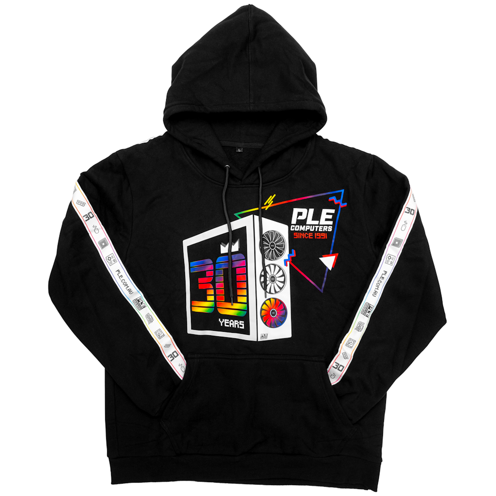 A large main feature product image of PLE Hoodie 30th Anniversary - S