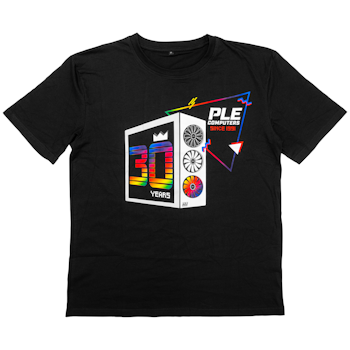 Product image of PLE T-Shirt 30th Anniversary - XL - Click for product page of PLE T-Shirt 30th Anniversary - XL