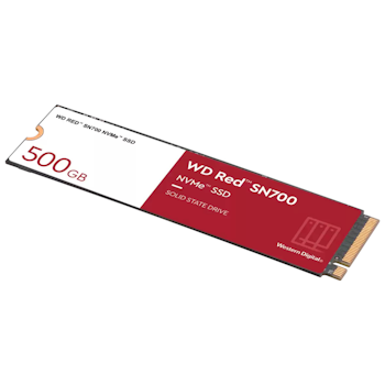 Product image of WD Red SN700 M.2 500GB NAS SSD - Click for product page of WD Red SN700 M.2 500GB NAS SSD