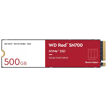 Product image of WD Red SN700 M.2 500GB NAS SSD - Click for product page of WD Red SN700 M.2 500GB NAS SSD