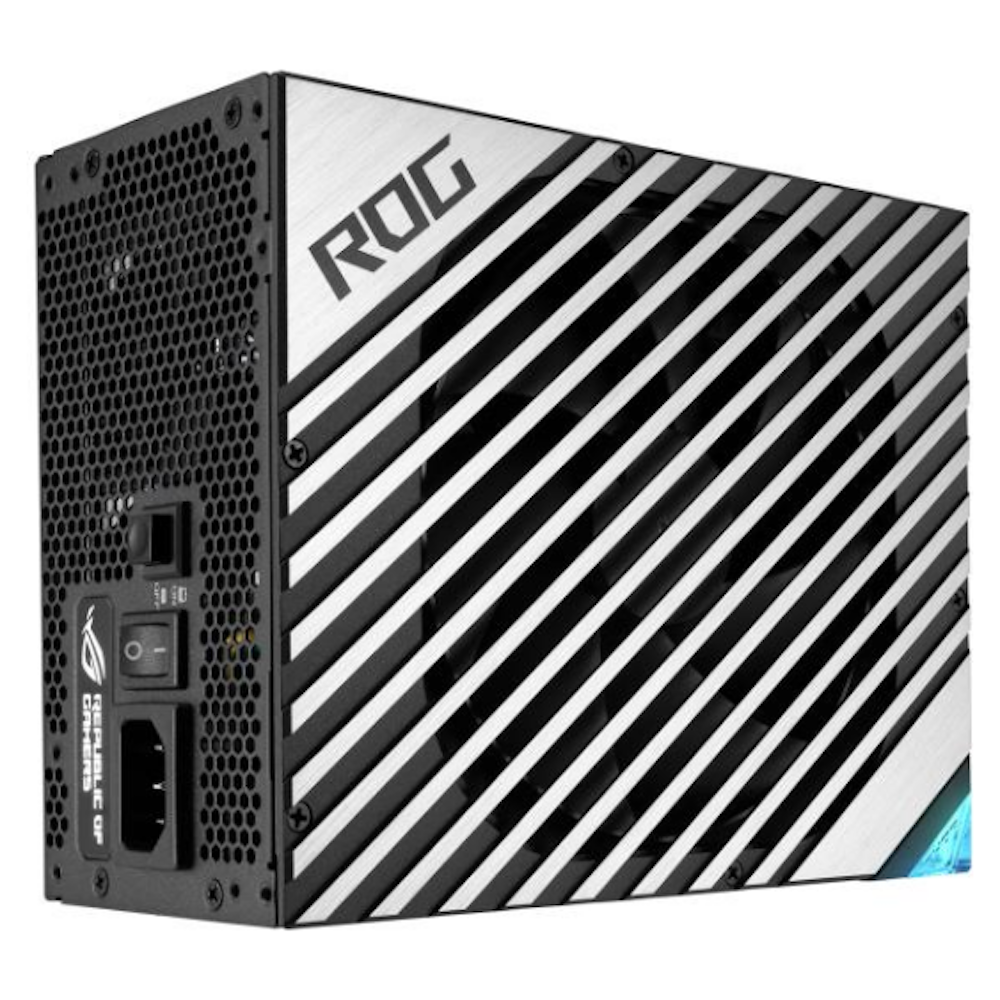 A large main feature product image of ASUS ROG Thor II 1000W Platinum ATX Modular PSU