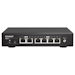 A product image of QNAP QSW-2104-2T 10GbE/2.5GbE 6-Port Network Switch