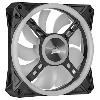 Product image of Corsair iCUE QL120 RGB 120mm PWM Single Fan - Click for product page of Corsair iCUE QL120 RGB 120mm PWM Single Fan