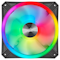 A small tile product image of Corsair iCUE QL120 RGB 120mm PWM Single Fan