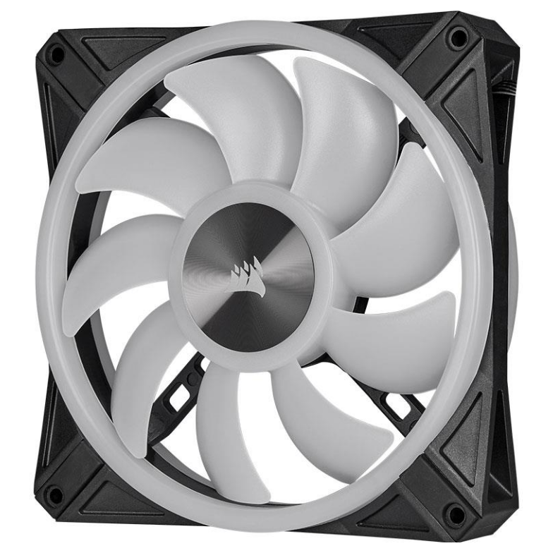 iCUE QL140 RGB Dual Fan Kit White - PCパーツ