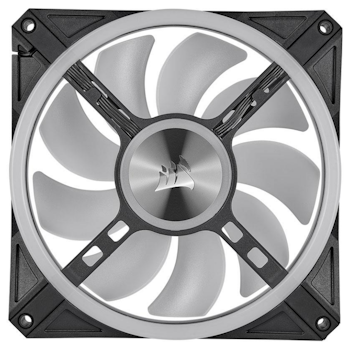 Product image of Corsair iCUE QL140 RGB 140mm PWM Dual Fan Kit with Lighting Node CORE - Click for product page of Corsair iCUE QL140 RGB 140mm PWM Dual Fan Kit with Lighting Node CORE