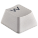 A product image of Corsair PBT Double-shot Keycaps Full 104/105-Keyset — White