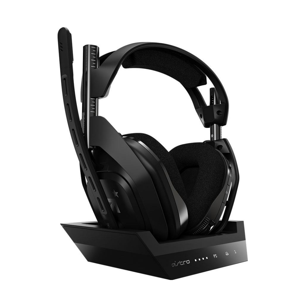 A large main feature product image of ASTRO A50 Wireless Headset & Base Station - PlayStation & PC