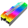 A product image of Jonsbo Aluminium M.2 Solid State Drive RGB Heatsink - Grey