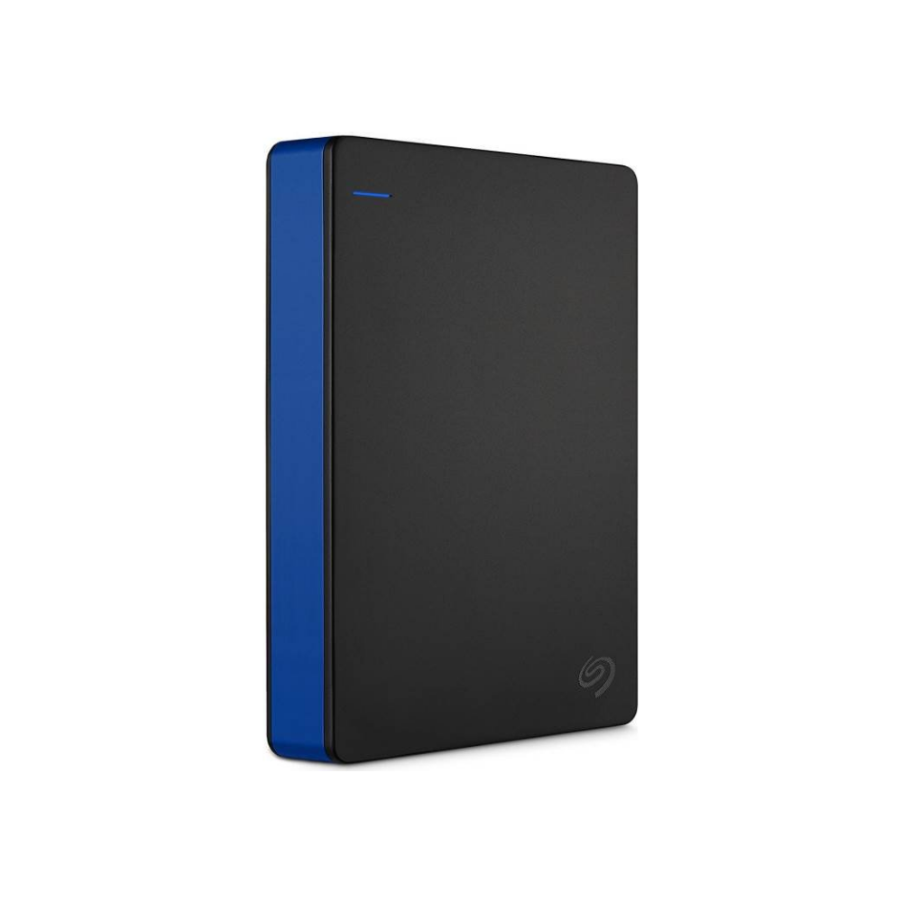 A large main feature product image of Seagate Game Drive for PS4 4TB