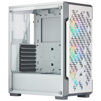 Product image of EX-DEMO Corsair iCue 220T RGB White Smart Mid Tower Case - Click for product page of EX-DEMO Corsair iCue 220T RGB White Smart Mid Tower Case