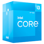 An image of Intel Core i3 12100F Alder Lake 4 Core 8 Thread Up To 4.3Ghz LGA1700 - No iGPU Retail Box