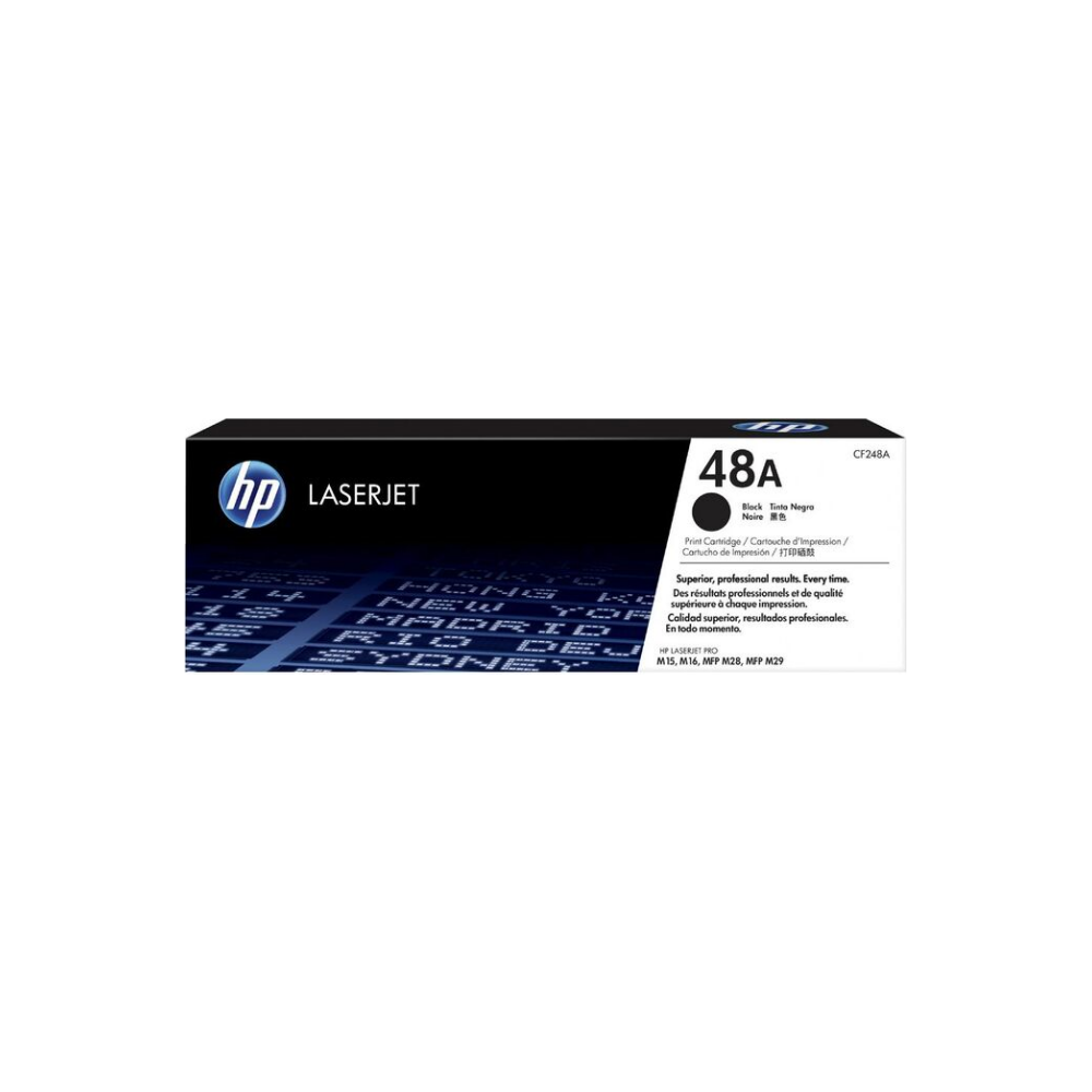 A large main feature product image of HP 48A LasterJet Toner - Black