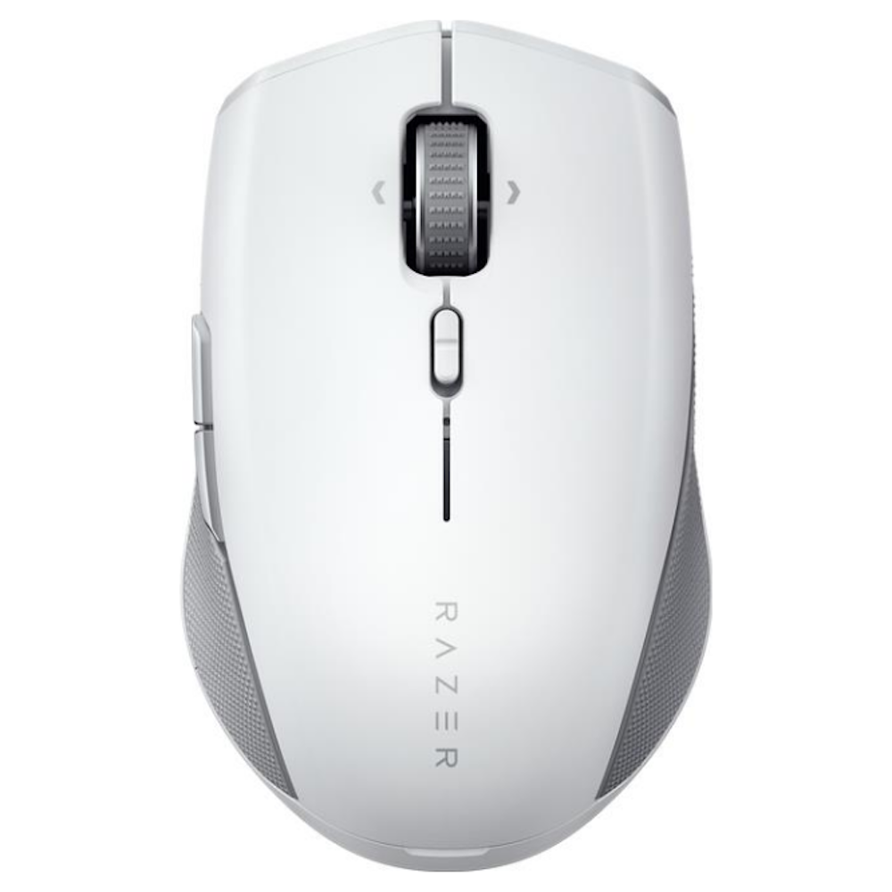 A large main feature product image of Razer Pro Click Mini - Portable Wireless Mouse (White)