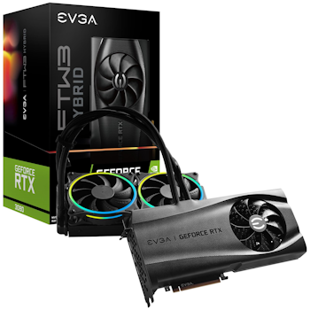 Product image of eVGA GeForce RTX 3080 FTW3 Ultra Hybrid 10GB GDDR6 LHR - Click for product page of eVGA GeForce RTX 3080 FTW3 Ultra Hybrid 10GB GDDR6 LHR