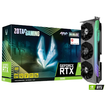 Product image of ZOTAC GAMING GeForce RTX 3080 AMP Holo LHR 12GB GDDR6X - Click for product page of ZOTAC GAMING GeForce RTX 3080 AMP Holo LHR 12GB GDDR6X