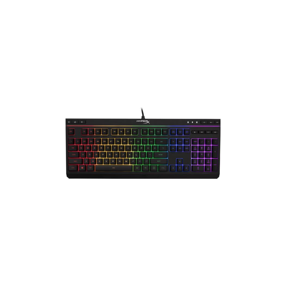 A large main feature product image of HyperX Alloy Core - RGB Gaming Keyboard (Membrane)