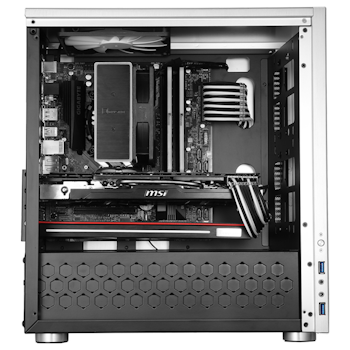 Product image of Jonsbo C3 Plus Silver mATX Case w/Tempered Glass Side Panel - Click for product page of Jonsbo C3 Plus Silver mATX Case w/Tempered Glass Side Panel
