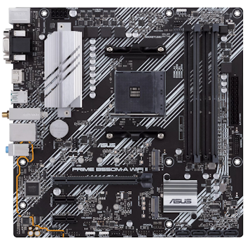 Product image of ASUS PRIME B550M-A WiFi II AM4 mATX Desktop Motherboard - Click for product page of ASUS PRIME B550M-A WiFi II AM4 mATX Desktop Motherboard