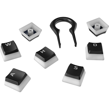 Product image of HyperX Pudding PBT Keycaps - Full Set (Black) - Click for product page of HyperX Pudding PBT Keycaps - Full Set (Black)