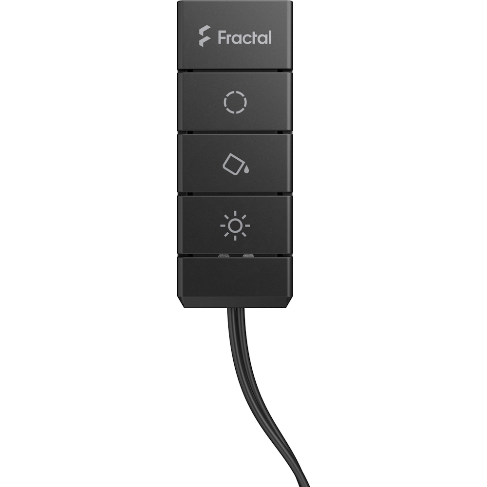 A large main feature product image of Fractal Design Adjust 2 Fan Controller - Black