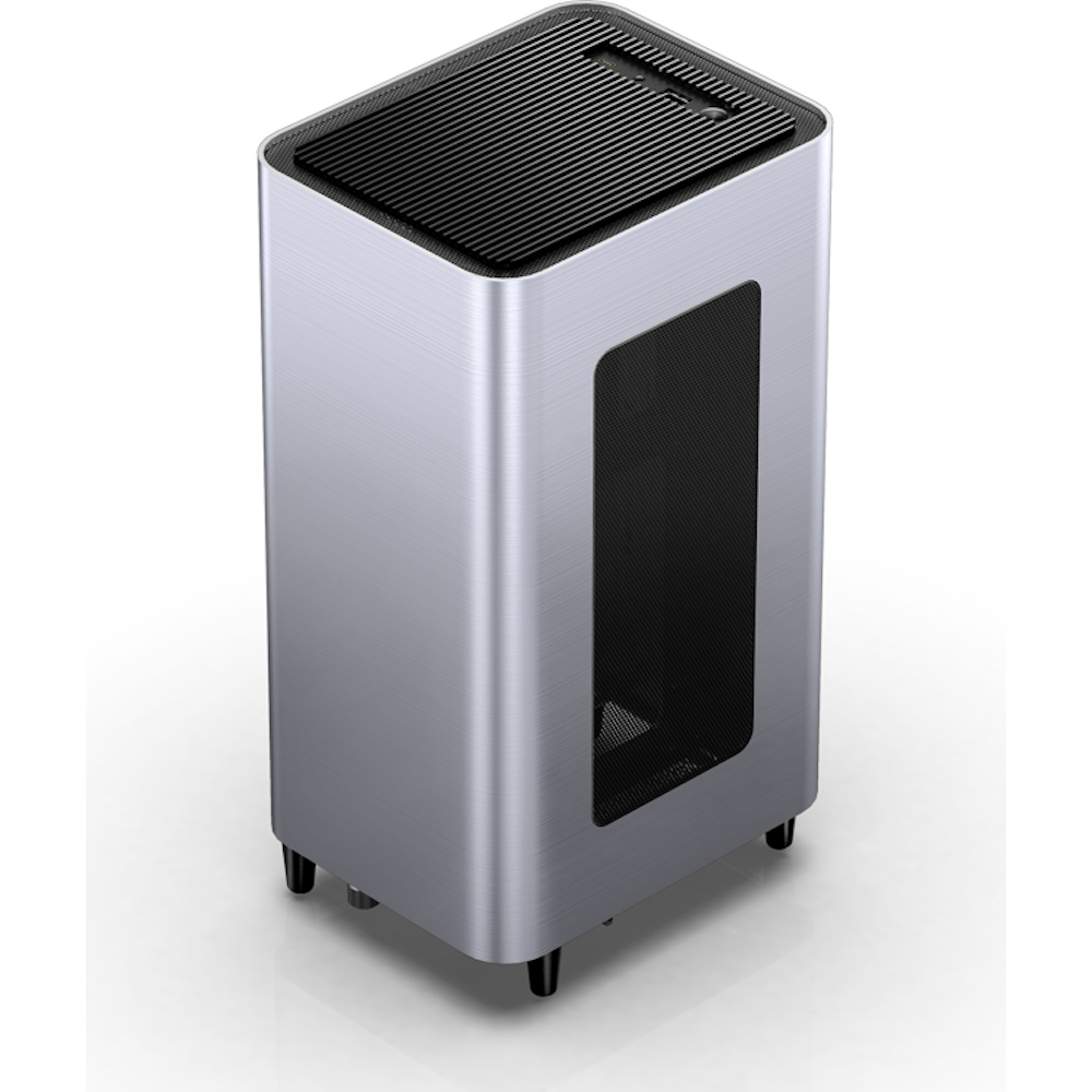 A large main feature product image of Jonsbo V11 Mini Tower Case Silver