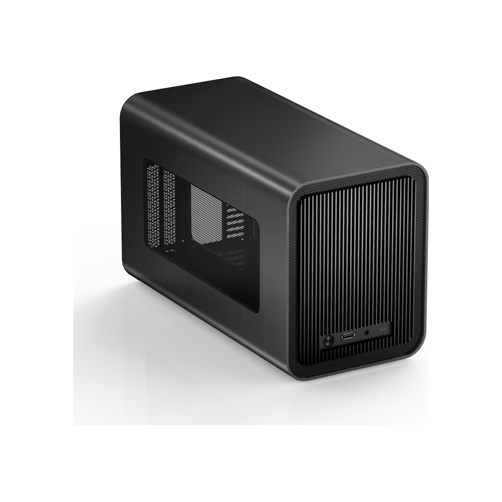 A large main feature product image of Jonsbo V11 Mini Tower Case Black