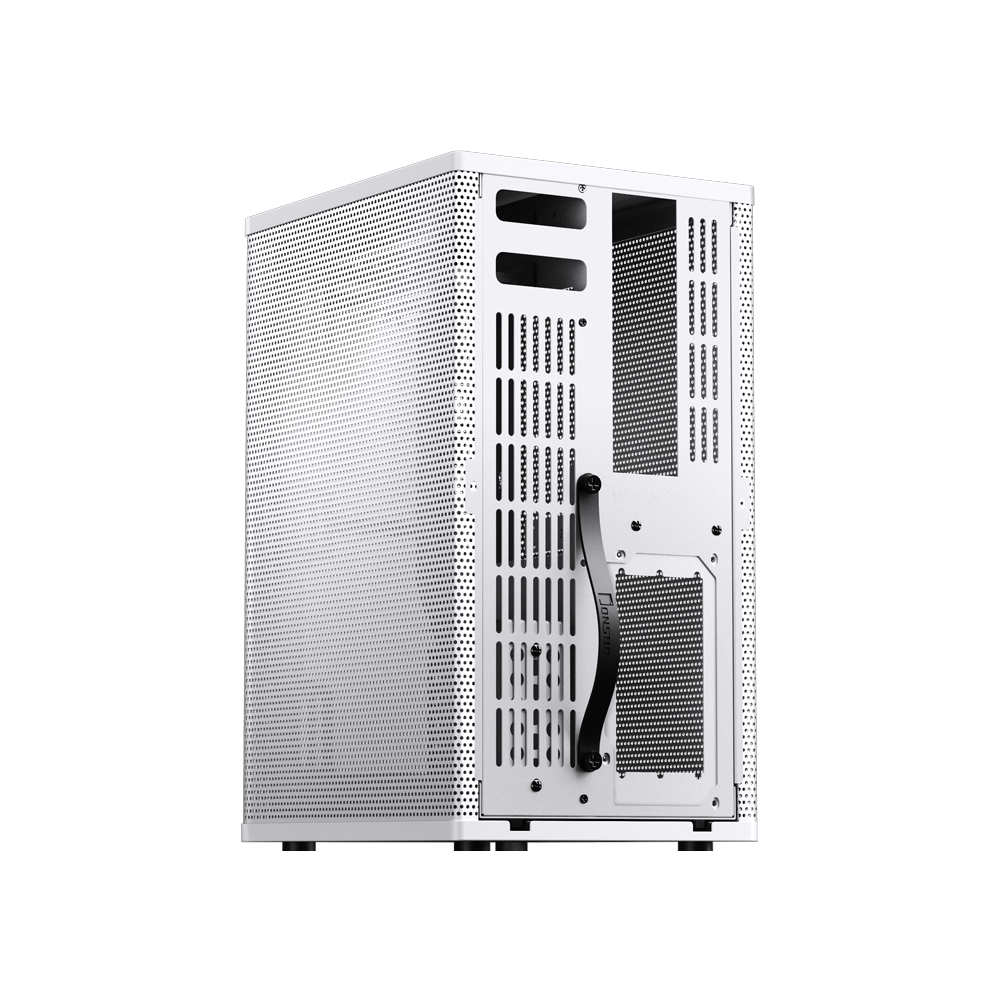 A large main feature product image of Jonsbo VR3 Mini Tower Case White