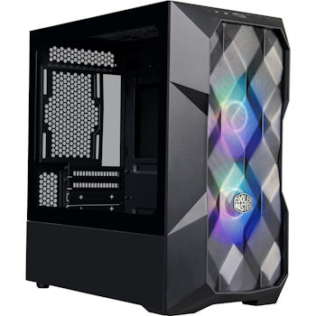 Product image of Cooler Master MasterBox TD300 ARGB Micro Tower Case Black - Click for product page of Cooler Master MasterBox TD300 ARGB Micro Tower Case Black