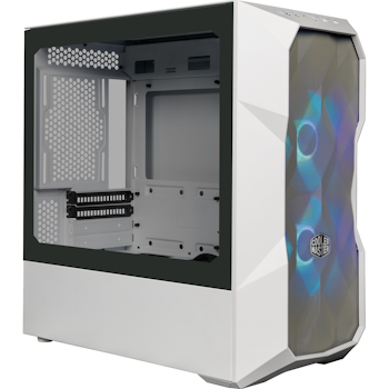 Product image of Cooler Master MasterBox TD300 ARGB Micro Tower Case White - Click for product page of Cooler Master MasterBox TD300 ARGB Micro Tower Case White