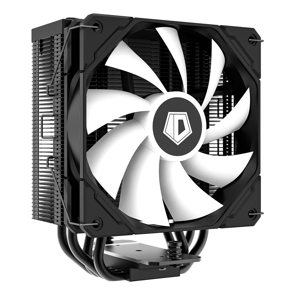 A large main feature product image of ID-COOLING Sweden Series SE-224-XT ARGB V3 CPU Cooler