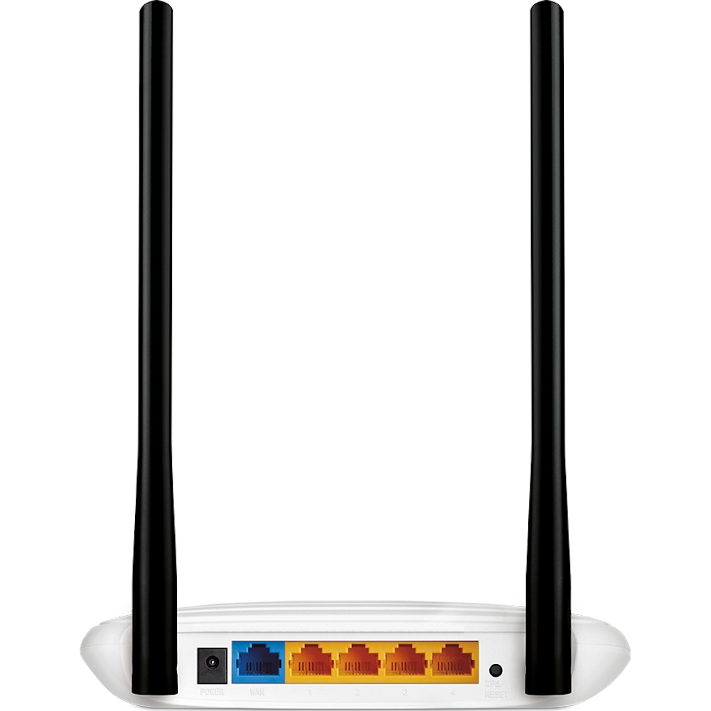 A large main feature product image of TP-Link WR841N - N300 Wi-Fi 4 Router