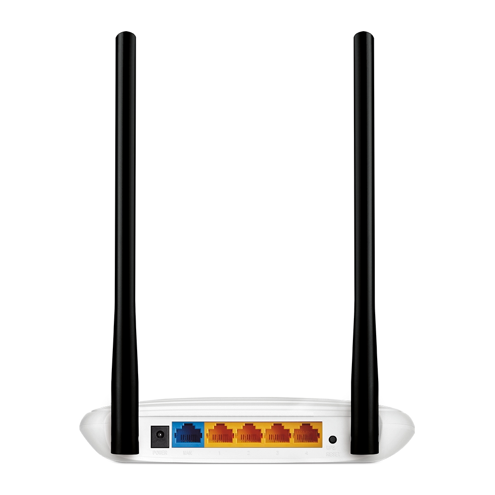 A large main feature product image of TP-Link WR841N - N300 Wi-Fi 4 Router
