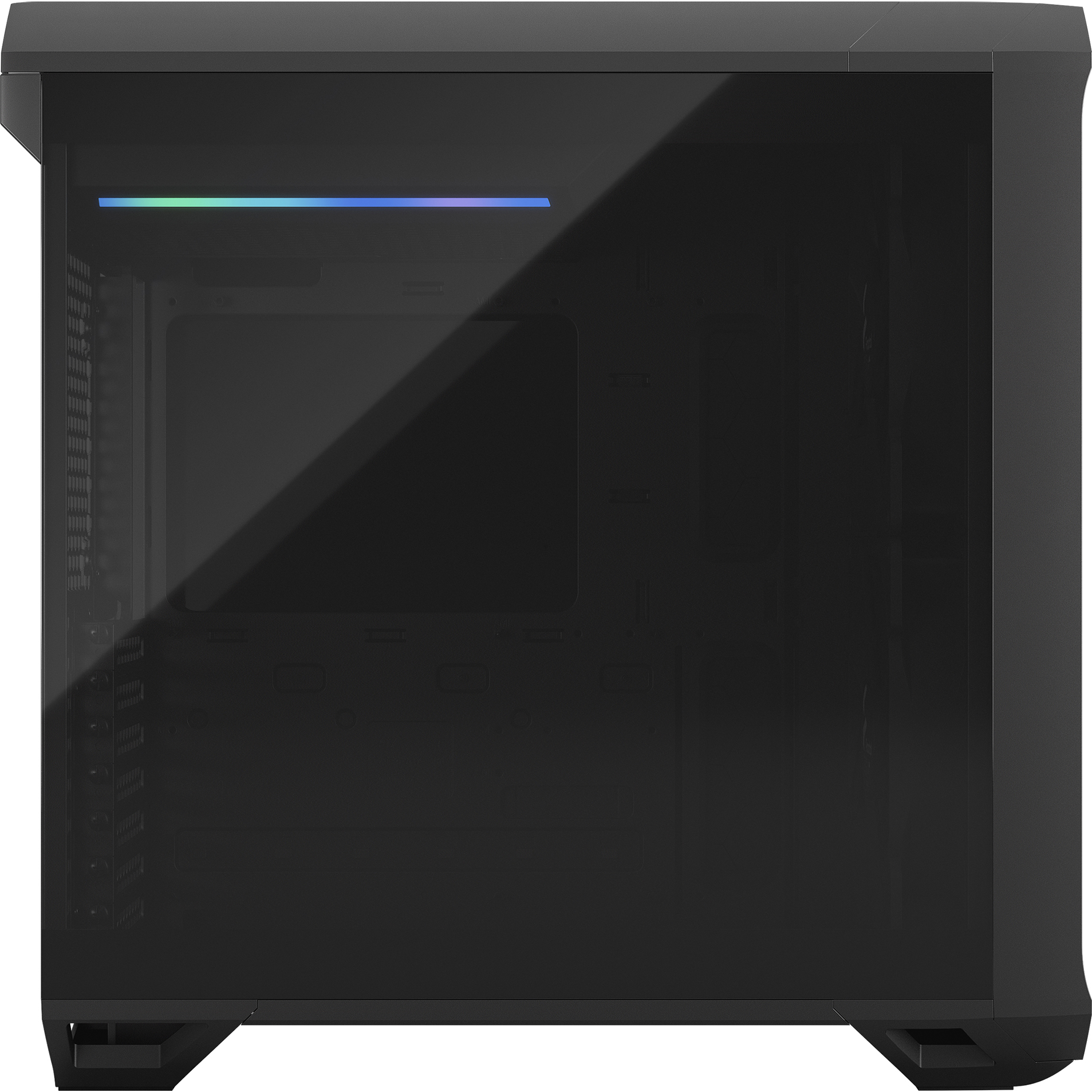 A large main feature product image of Fractal Design Torrent Compact TG Dark Tint Mid Tower Case (Black)