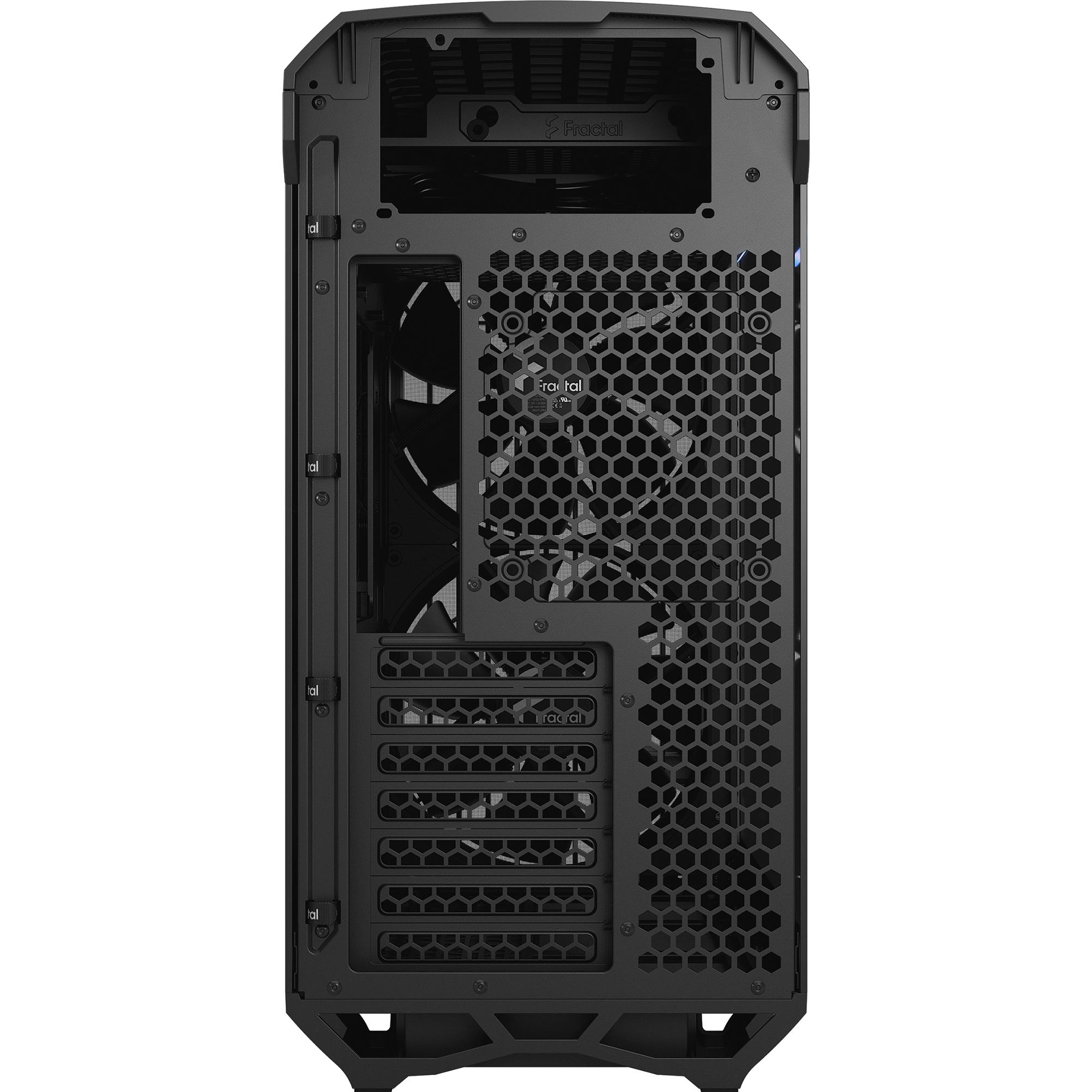 A large main feature product image of Fractal Design Torrent Compact TG Dark Tint Mid Tower Case (Black)