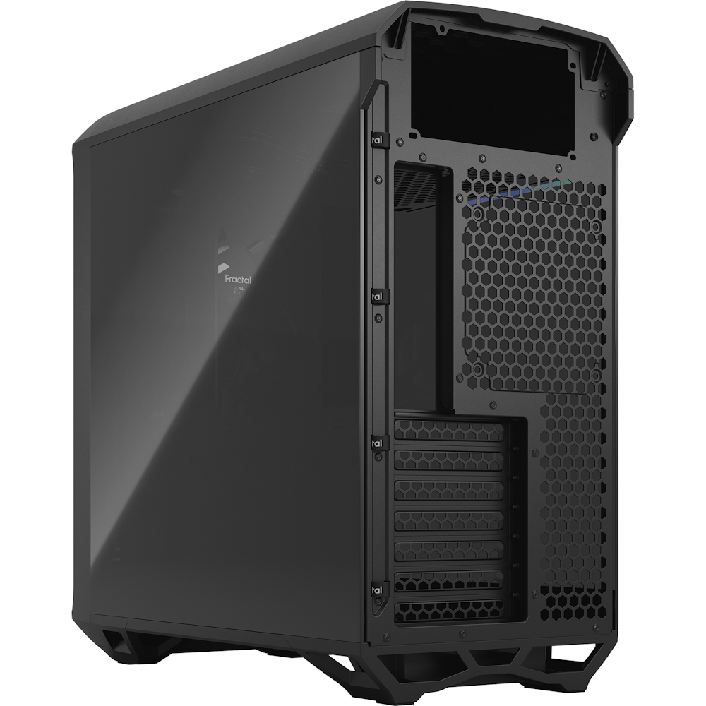 A large main feature product image of Fractal Design Torrent Compact TG Dark Tint Mid Tower Case (Black)
